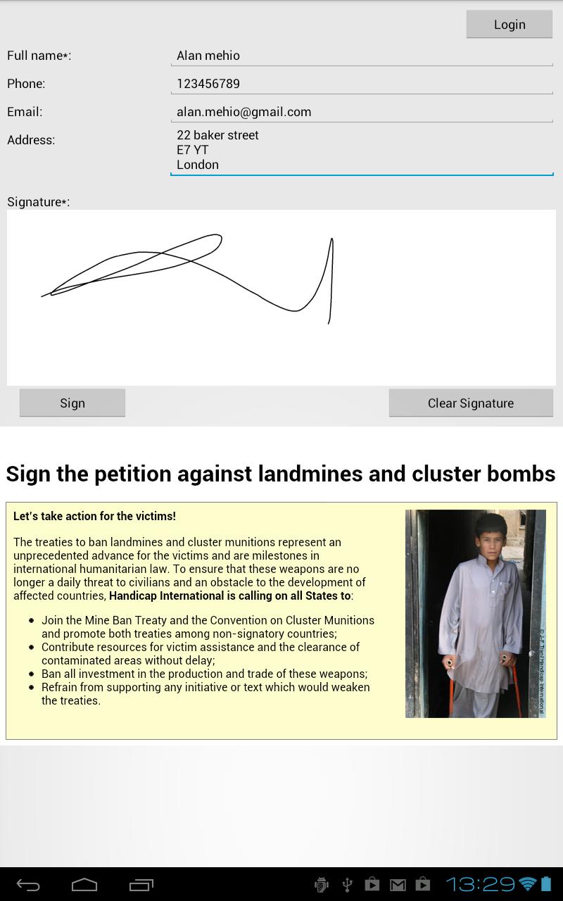 Petition