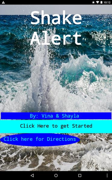 Shake Alert