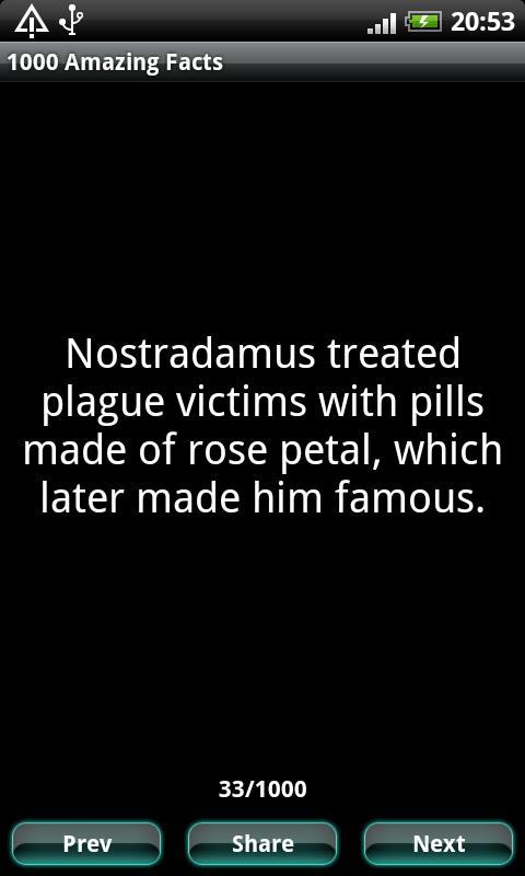 1000 Amazing Facts