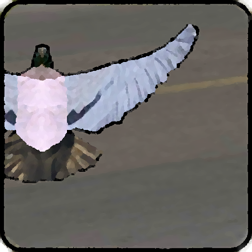 Pigeon attack - bird bomber