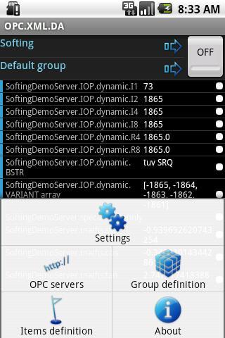 OPC XML DA client