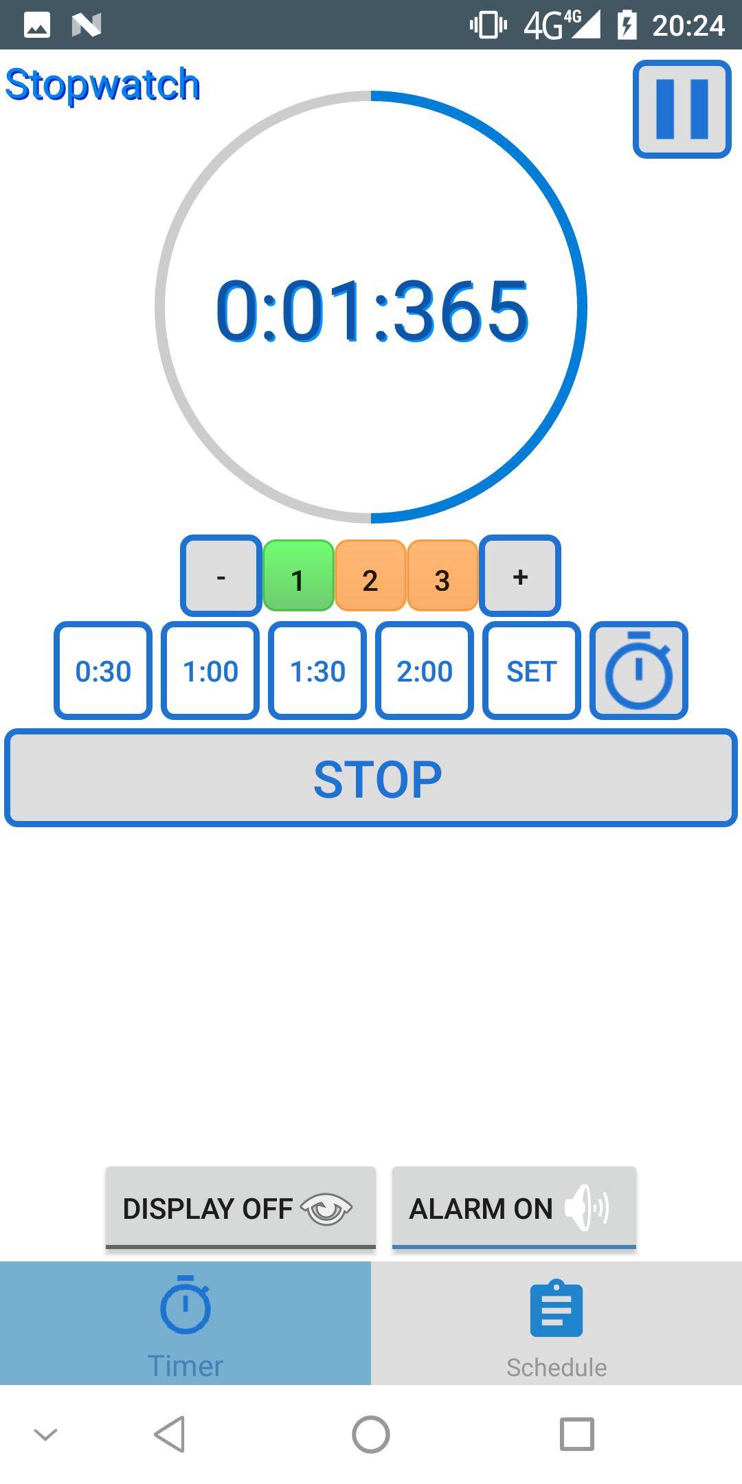 Gym timer