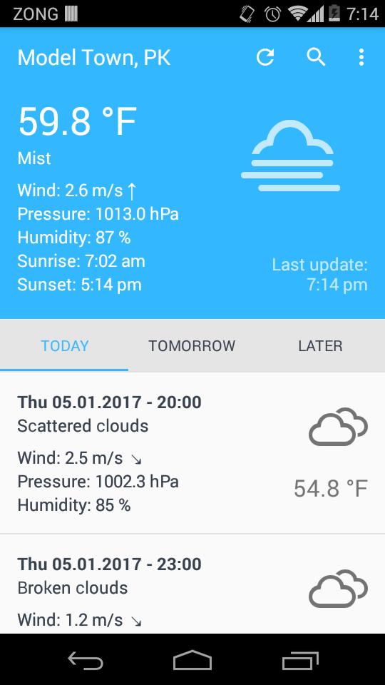 Weather On