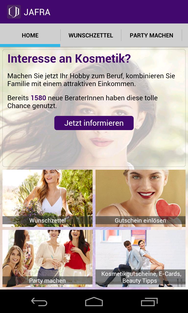 JAFRA Beauty App
