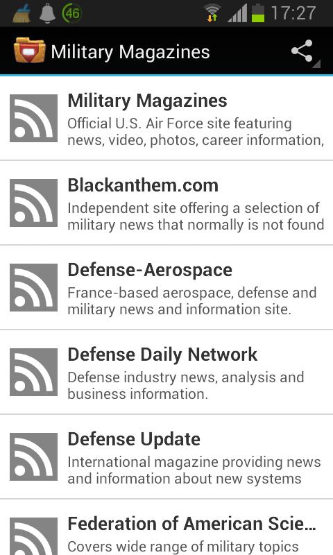 Military Magazines