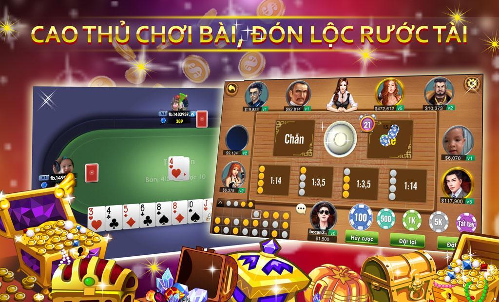 Game danh bai doi thuong moi nhat 2017