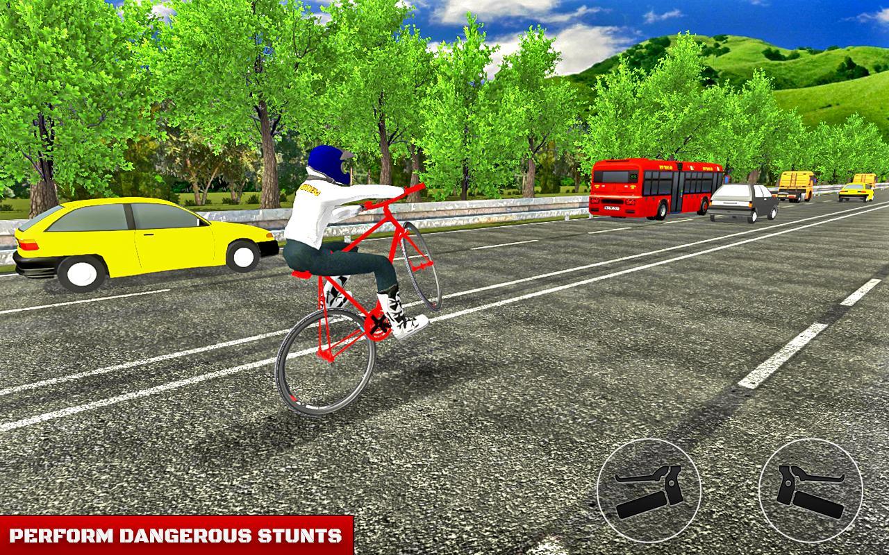BMX Bicycle Road Race
