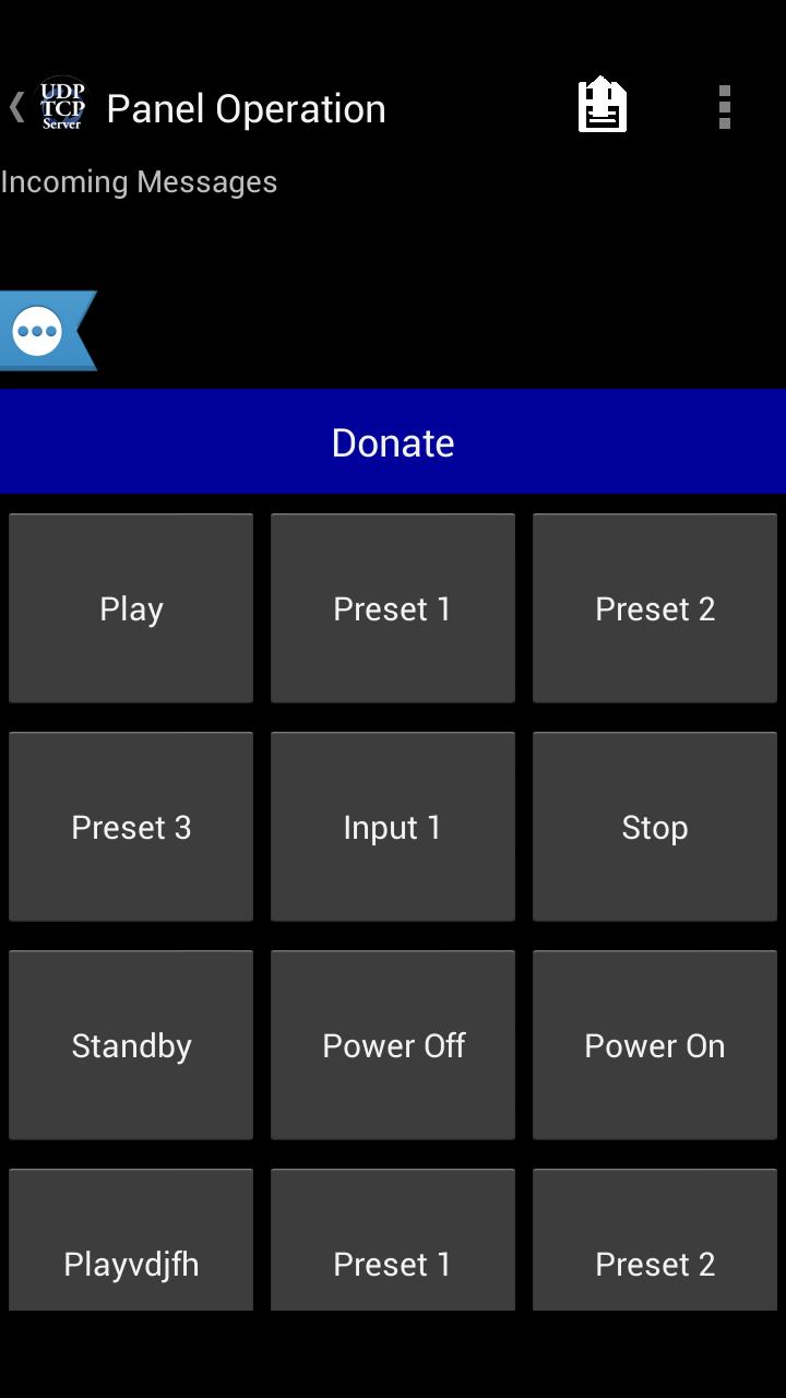 UDP TCP Server