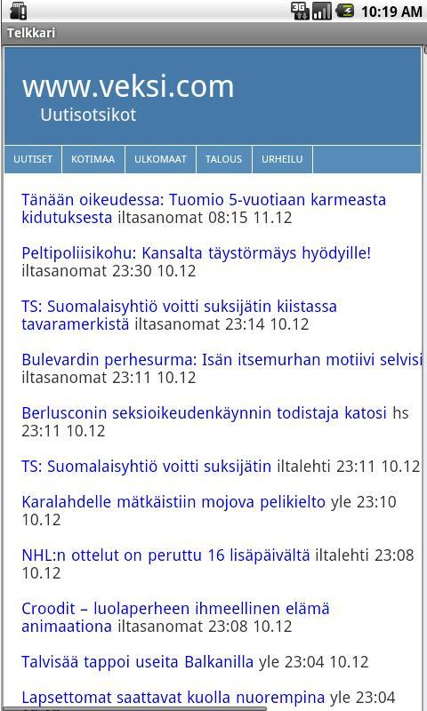 Uutiset