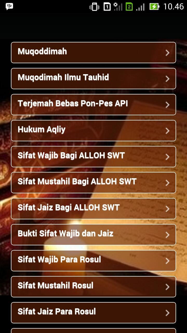Kitab Tauhid Sanusiyah