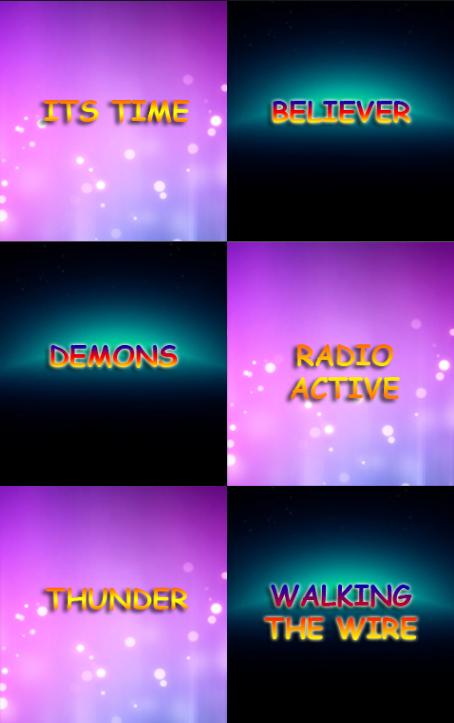 Imagine Dragons Piano Tiles