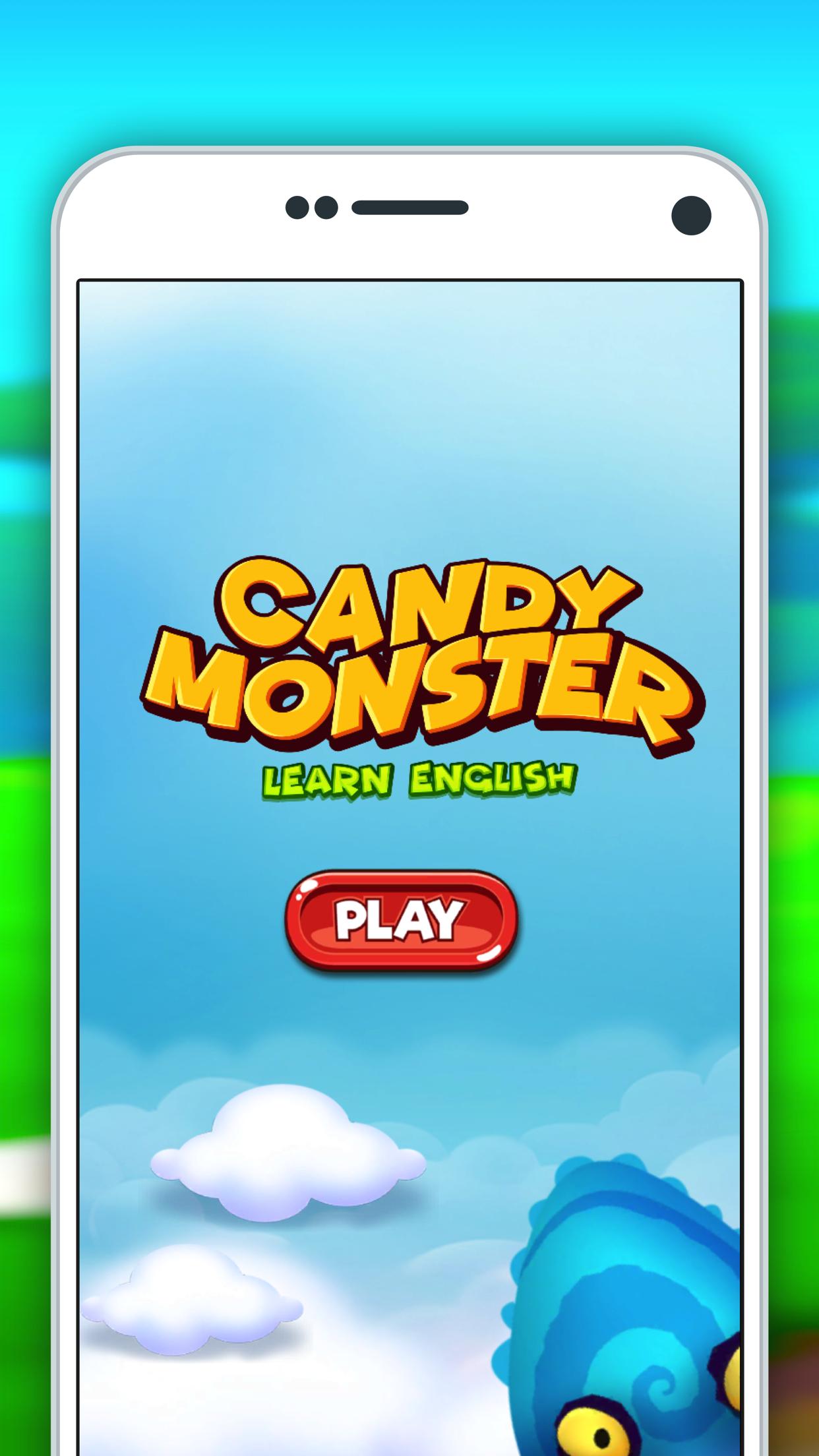 Candy Monster Learn English