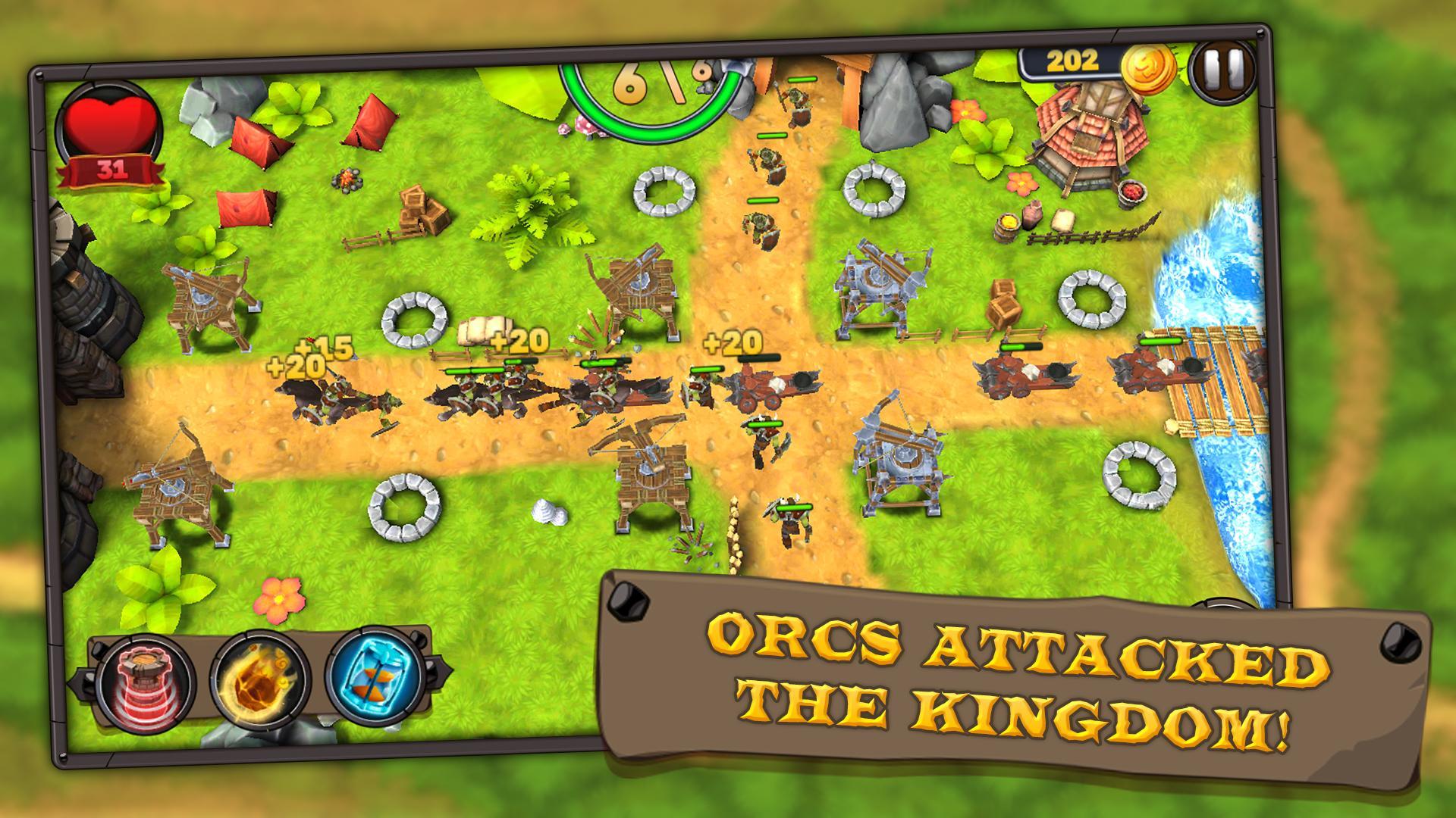 Tower Defense: Defender of the Kingdom TD