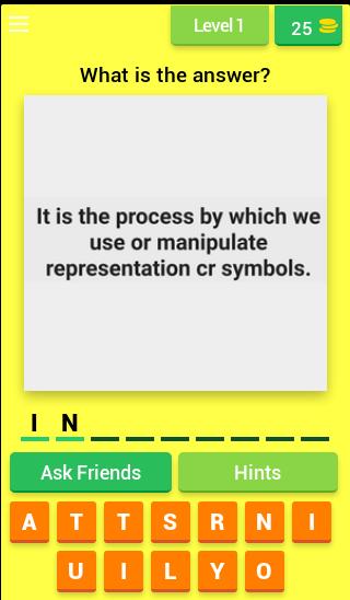 Revuah: Criminology Word Game