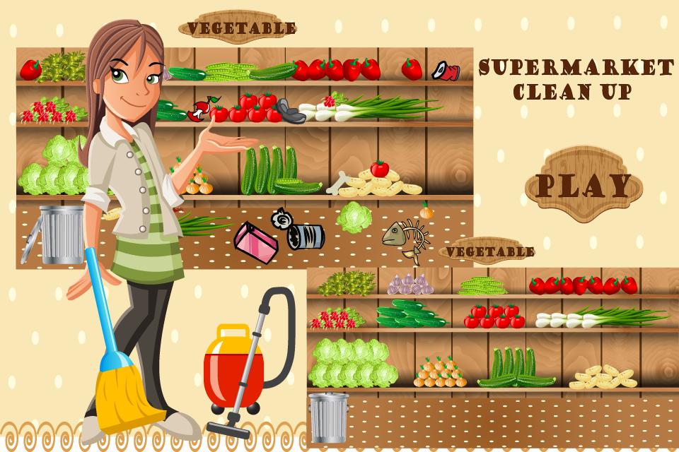 Supermarket Clean up