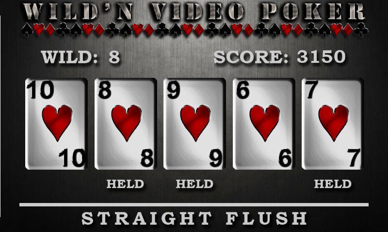 Wild'n Video Poker