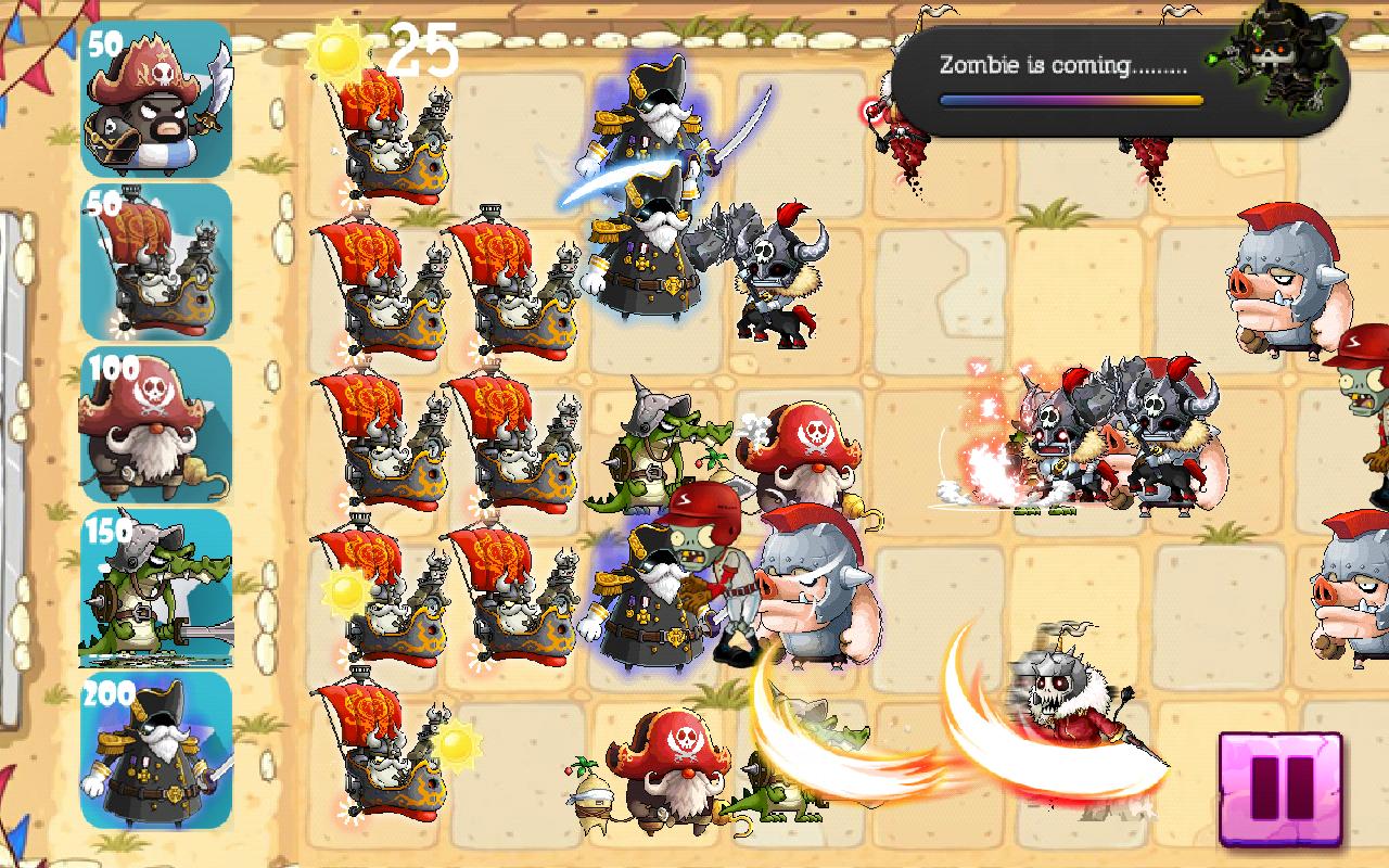Pirate vs Zombie
