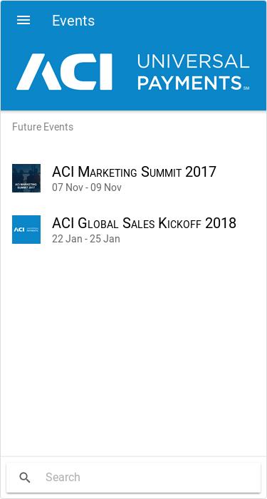 Events @ ACI